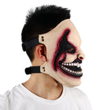 WWE Fiend Mask Halloween Carnival Party Cosplay Scary Demon Costume Latex Props Adjustable Elastic