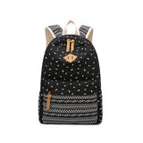 Brand Casual Foo Pattern Printing National Canvas Scho Backpack Women Preppy Style Travel College Bag Lady
