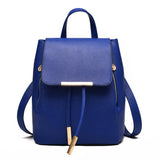 Women Fashion Leather Backpacks Schoolbags Luxury High Quality Travel Shoulder Bag b feminina Casual Ladies Bag Backpack