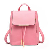 Women Fashion Leather Backpacks Schoolbags Luxury High Quality Travel Shoulder Bag b feminina Casual Ladies Bag Backpack