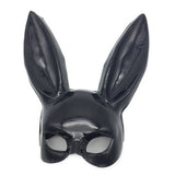 Women Girl Sexy Rabbit Ears Mask Cute Bunny Long Ears Bondage Mask For Halloween Masquerade Party Cosplay Costume Props Party