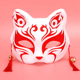 Women Girls Anime Fox Cat Mask with Bell Tassels Animal Role Playing  Party   Cosplay Wedding Birthday