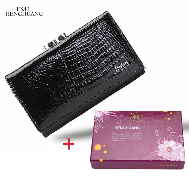 Women Walle Small Shor Genuine Leather Walle Female Alligator Hasp Coin Purse Women Purses Mini Womens Wallets And Purses