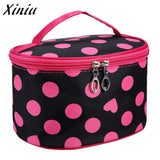 Woman Portable Storage Makeup Bags Travel Large Capacity Cosmetic Bag Canvas Do Beauty Portable Cosmetic Bag A0711#121