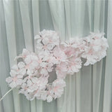 YO CHO Artificial Cherry Blossom Tree Branches Fake Cherry Blossom Home Party Decor DIY  Sakura Flowers for Wedding Decoration