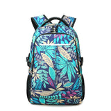 fashion backpack canvas men pattern women travel bag college studen scho bag big capacity 3 color