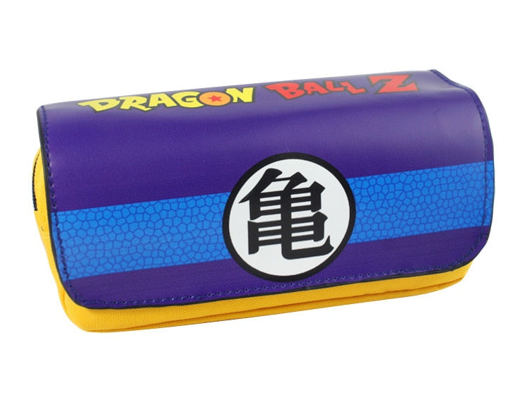 Z Dragon Ball Bag Purse Gif Teenager Movie Anime Characters Turtle Large Capacity Double Zipper Pen Pencil Stationery Wallets