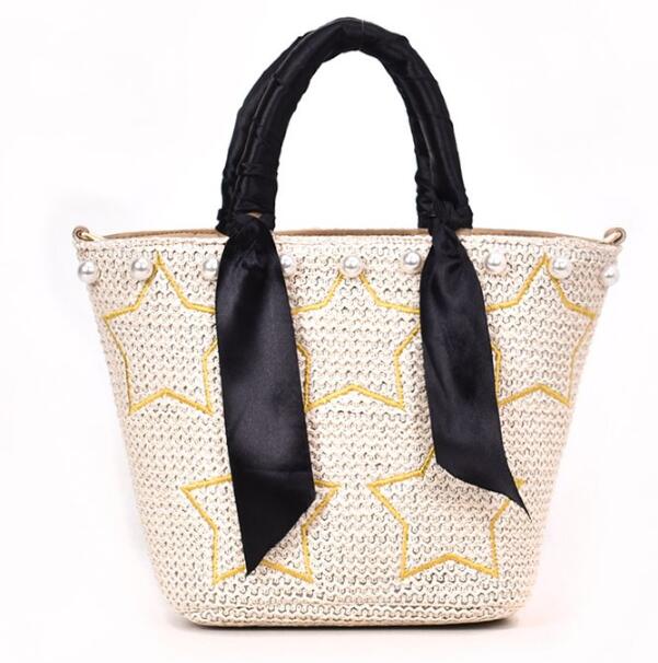carteras y bolsos de mujer bags for women 2018 shoulder casual tote luxury handbags women bags designer beach embroidery NB0066