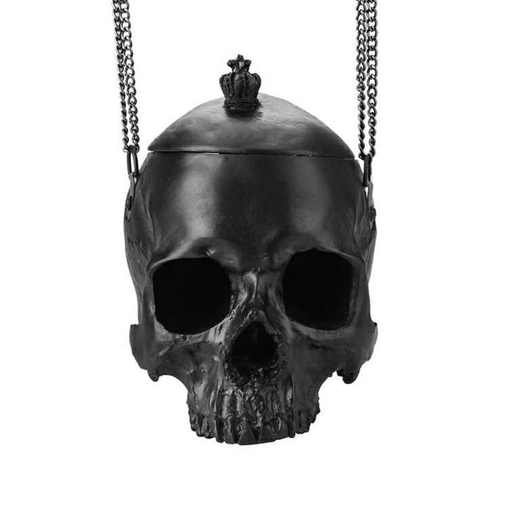 gothic bag 3d skull bag womens bag grey rock halloween purse handbag