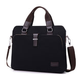 luxury men business handbag business computer bag laptop bag briefcase men office bags army canvas shoulder messenger bag handle