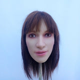 realistic female silicone mask，not latex