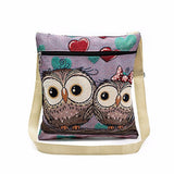Embroidered Owl Tote Bags Women Shoulder Bag Handbags Postman Package High Quality 2018 Designer Hand Bags